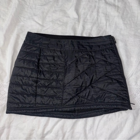 Smartwool XS Quilted Mini Skirt Black Nylon Wool blend - Picture 1 of 6